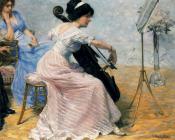 Sonata (o La violonchelista) - 伊格纳西奥·狄亚兹·奥拉诺